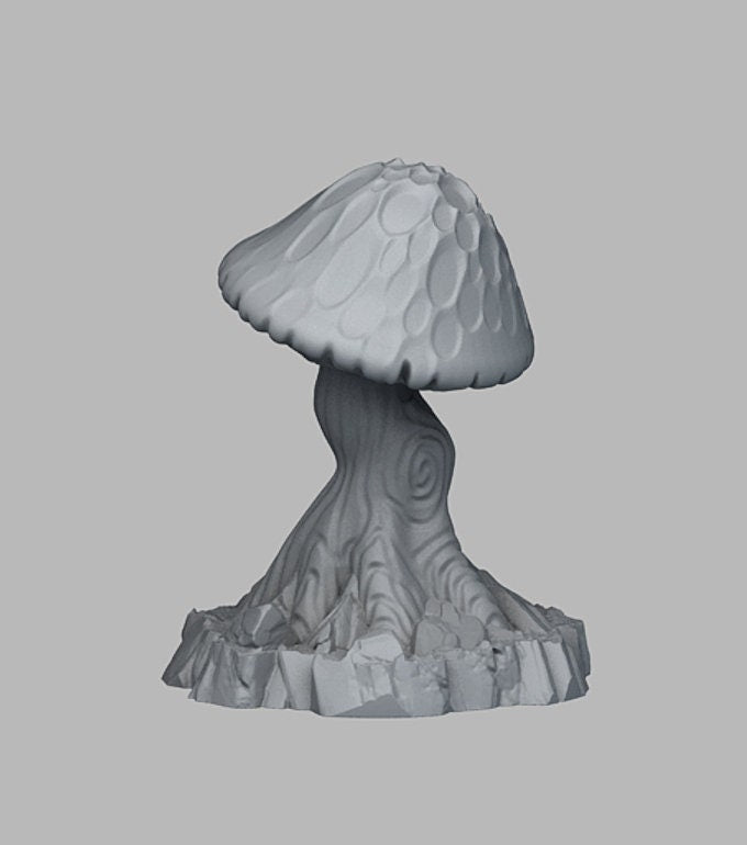 Giant Mushrooms  28mm  Tabletop  Fantasy  Gaming  D&D  Dungeons and Dragons  Pathfinder  DSA  Print Your Monsters