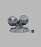 Lighting Balls Pflanze  28mm  Tabletop  Fantasy  Gaming  D&D  Dungeons and Dragons  Pathfinder  DSA  Print Your Monsters