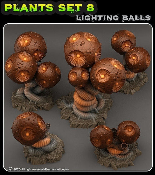 Lighting Balls Pflanze  28mm  Tabletop  Fantasy  Gaming  D&D  Dungeons and Dragons  Pathfinder  DSA  Print Your Monsters