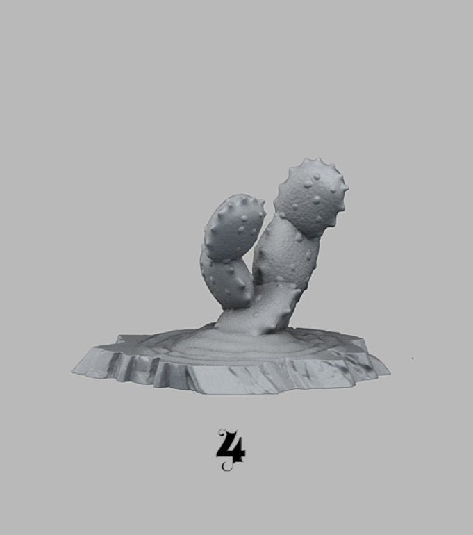 Egyptian Cactuses Pflanze  28mm  Tabletop  Fantasy  Gaming  D&D  Dungeons and Dragons  Pathfinder  DSA  Print Your Monsters