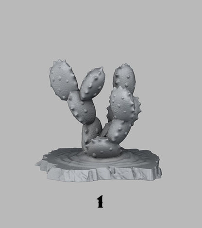 Egyptian Cactuses Pflanze  28mm  Tabletop  Fantasy  Gaming  D&D  Dungeons and Dragons  Pathfinder  DSA  Print Your Monsters