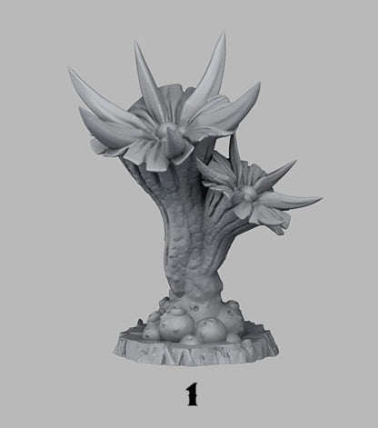 Venomous Flowers Pflanze  28mm  Tabletop  Fantasy  Gaming  D&D  Dungeons and Dragons  Pathfinder  DSA  Print Your Monsters