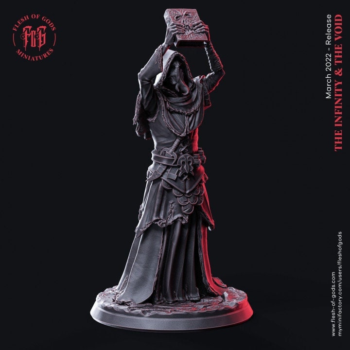Kultist des EINEN Alten (NPC)  32mm  Tabletop  Fantasy  D&D  Gaming   Dungeons and Dragons  Pathfinder  DSA  Flesh of Gods