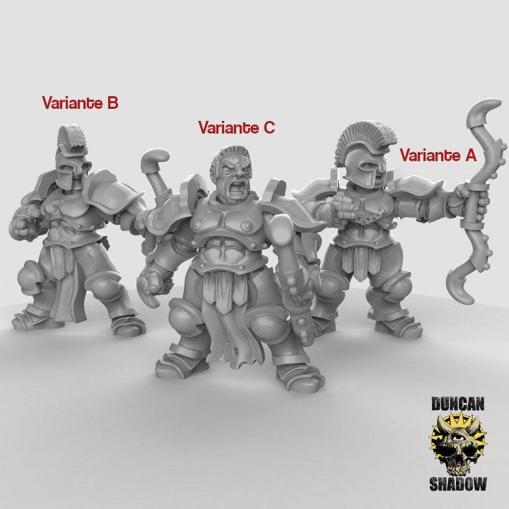 Storm Knights mit Bögen  32mm  Tabletop  Fantasy  Gaming  D&D  Dungeons and Dragons  Pathfinder  DSA Duncan Shadow