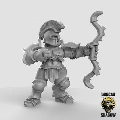 Storm Knights mit Bögen  32mm  Tabletop  Fantasy  Gaming  D&D  Dungeons and Dragons  Pathfinder  DSA Duncan Shadow