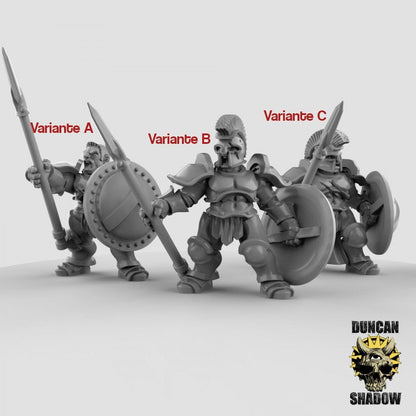 Storm Knights mit Speer  32mm  Tabletop  Fantasy  Gaming  D&D  Dungeons and Dragons  Pathfinder  DSA Duncan Shadow