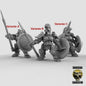 Storm Knights mit Speer  32mm  Tabletop  Fantasy  Gaming  D&D  Dungeons and Dragons  Pathfinder  DSA Duncan Shadow