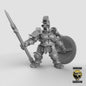 Storm Knights mit Speer  32mm  Tabletop  Fantasy  Gaming  D&D  Dungeons and Dragons  Pathfinder  DSA Duncan Shadow