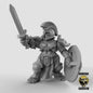 Storm Knights mit Schwert  32mm  Tabletop  Fantasy  Gaming  D&D  Dungeons and Dragons  Pathfinder  DSA Duncan Shadow