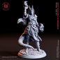 Tiefling Warlock (Hero)  32mm  Tabletop  Fantasy  D&D  Dungeons and Dragons  Pathfinder  DSA  Flesh of Gods