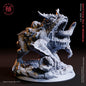 Riesen Kröte (Monster)  32mm  Tabletop  Fantasy  D&D  Dungeons and Dragons  Pathfinder  DSA  Flesh of Gods