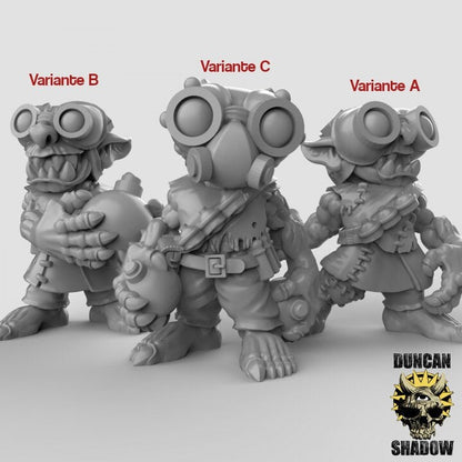Goblin Alchemist  32mm  Tabletop  Fantasy  Gaming  D&D  Dungeons and Dragons  Pathfinder  DSA Duncan Shadow