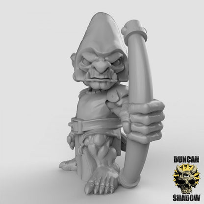 Goblin Bogenschützen  32mm  Tabletop  Fantasy  Gaming  D&D  Dungeons and Dragons  Pathfinder  DSA Duncan Shadow