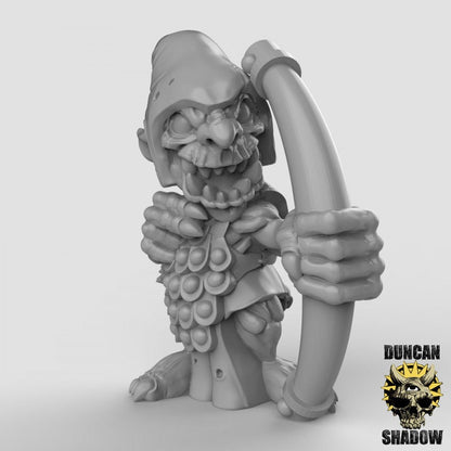 Goblin Bogenschützen  32mm  Tabletop  Fantasy  Gaming  D&D  Dungeons and Dragons  Pathfinder  DSA Duncan Shadow