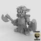 Goblin mit Axt  32mm  Tabletop  Fantasy  Gaming  D&D  Dungeons and Dragons  Pathfinder  DSA Duncan Shadow