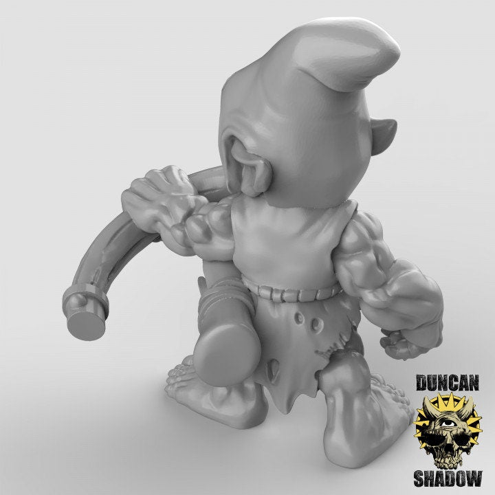 Goblin mit Bogen  32mm  Tabletop  Fantasy  Gaming  D&D  Dungeons and Dragons  Pathfinder  DSA Duncan Shadow