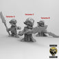 Goblin mit Speer  32mm  Tabletop  Fantasy  Gaming  D&D  Dungeons and Dragons  Pathfinder  DSA Duncan Shadow