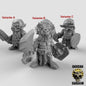 Goblin mit Schwert + Schild  32mm  Tabletop  Fantasy  Gaming  D&D  Dungeons and Dragons  Pathfinder  DSA Duncan Shadow
