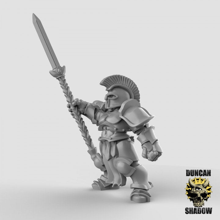 Storm Knights mit Glefe  32mm  Tabletop  Fantasy  Gaming  D&D  Dungeons and Dragons  Pathfinder  DSA Duncan Shadow