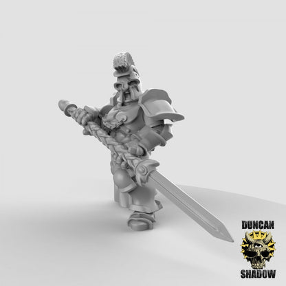 Storm Knights mit Glefe  32mm  Tabletop  Fantasy  Gaming  D&D  Dungeons and Dragons  Pathfinder  DSA Duncan Shadow