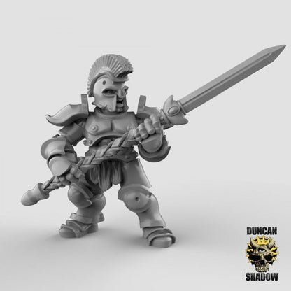 Storm Knights mit Glefe  32mm  Tabletop  Fantasy  Gaming  D&D  Dungeons and Dragons  Pathfinder  DSA Duncan Shadow