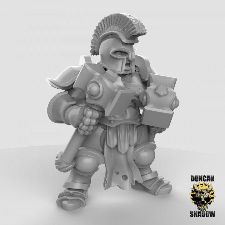 Storm Knights mit Hämmern  32mm  Tabletop  Fantasy  Gaming  D&D  Dungeons and Dragons  Pathfinder  DSA Duncan Shadow