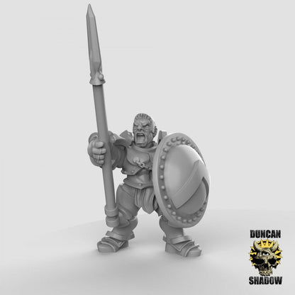 Storm Knights mit Speer  32mm  Tabletop  Fantasy  Gaming  D&D  Dungeons and Dragons  Pathfinder  DSA Duncan Shadow