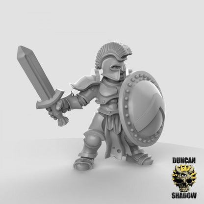 Storm Knights mit Schwert  32mm  Tabletop  Fantasy  Gaming  D&D  Dungeons and Dragons  Pathfinder  DSA Duncan Shadow