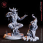 Die Sumpfhexe (Villain)  32mm  Tabletop  Fantasy  D&D  Dungeons and Dragons  Pathfinder  DSA  Flesh of Gods