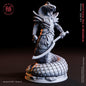 Schlangen-Volk Krieger 01 (Monster)  28mm  Tabletop  Fantasy  D&D  Dungeons and Dragons  Pathfinder  DSA  Flesh of Gods
