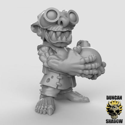 Goblin Alchemist  32mm  Tabletop  Fantasy  Gaming  D&D  Dungeons and Dragons  Pathfinder  DSA Duncan Shadow