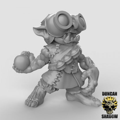 Goblin Alchemist  32mm  Tabletop  Fantasy  Gaming  D&D  Dungeons and Dragons  Pathfinder  DSA Duncan Shadow