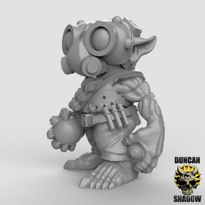 Goblin Alchemist  32mm  Tabletop  Fantasy  Gaming  D&D  Dungeons and Dragons  Pathfinder  DSA Duncan Shadow