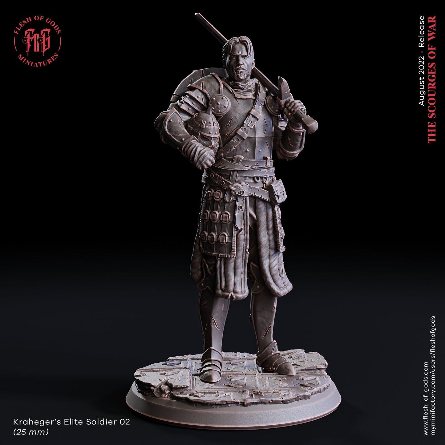 Soldat des Kraheger - 02 (NPC)  32mm  Flesh of Gods