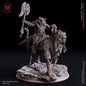 Berittener gepanzerter Minotaurus (Monster)  32mm  Flesh of Gods