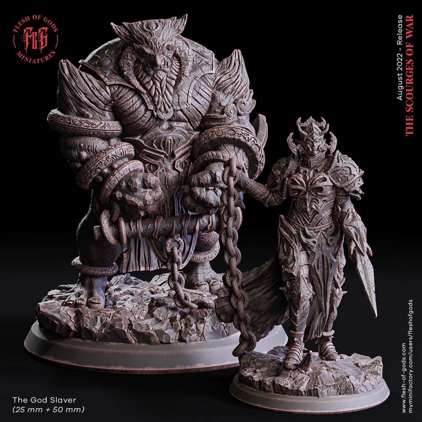 Götterversklaver (Boss)  32mm  Flesh of Gods