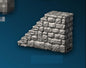 Castle - Treppe, 3D gedrucktes Gelände von Fat Dragon Games, Ultimate Dragonlock System, Terrain für 28mm