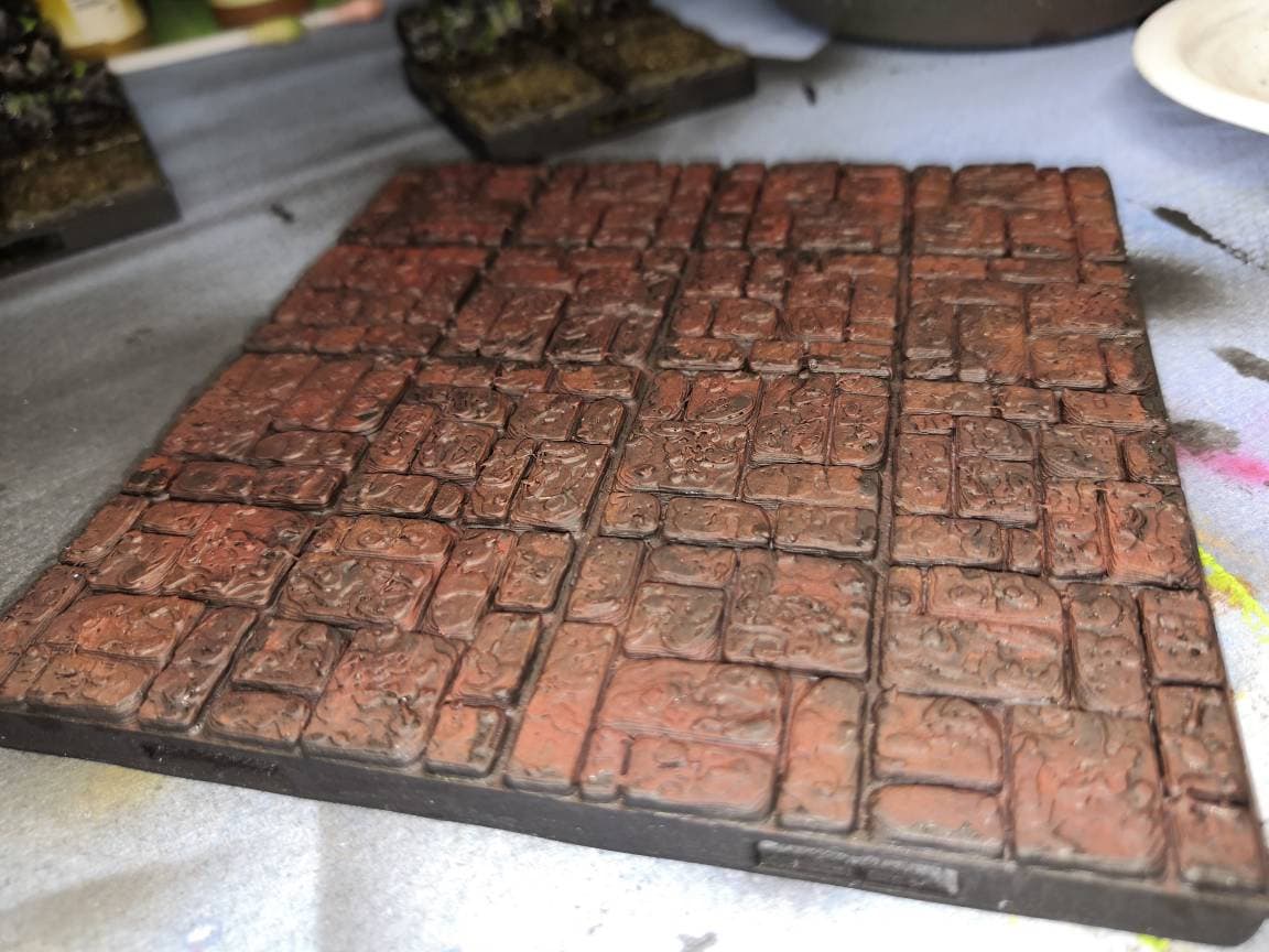 Castle - Floor (4x4) - 3D gedruckt - Gelände - Terrain - Fat Dragon Games 28mm - Ultimate Dragonlock - Scenery - Terrain