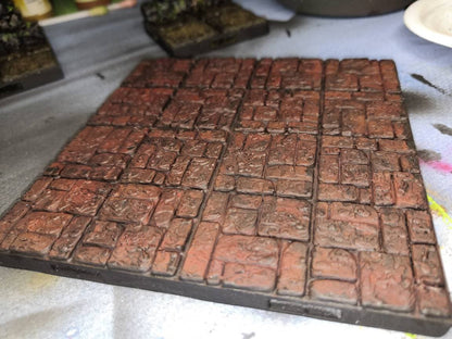 Castle - Floor (4x4) - 3D gedruckt - Gelände - Terrain - Fat Dragon Games 28mm - Ultimate Dragonlock - Scenery - Terrain