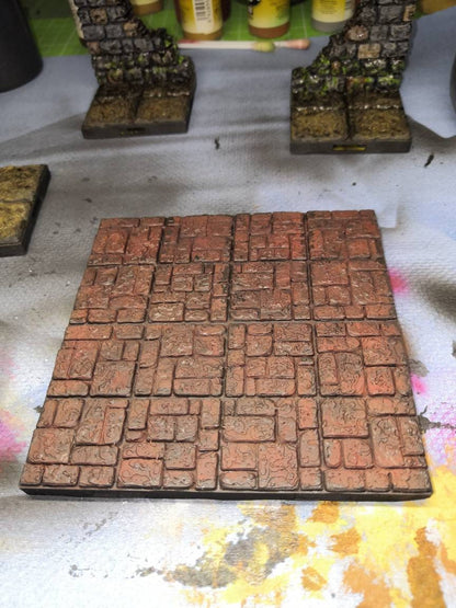Castle - Floor (4x4) - 3D gedruckt - Gelände - Terrain - Fat Dragon Games 28mm - Ultimate Dragonlock - Scenery - Terrain