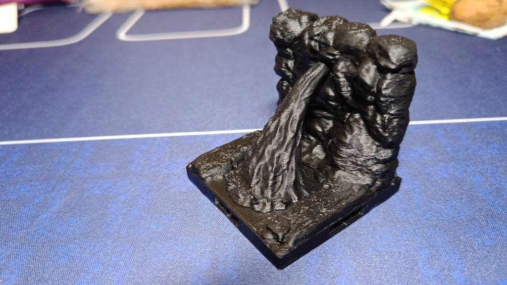 Höhle - Wasserfall - 3D gedruckt - Gelände - Terrain - Fat Dragon Games 28mm - Ultimate Dragonlock - Scenery - Terrain