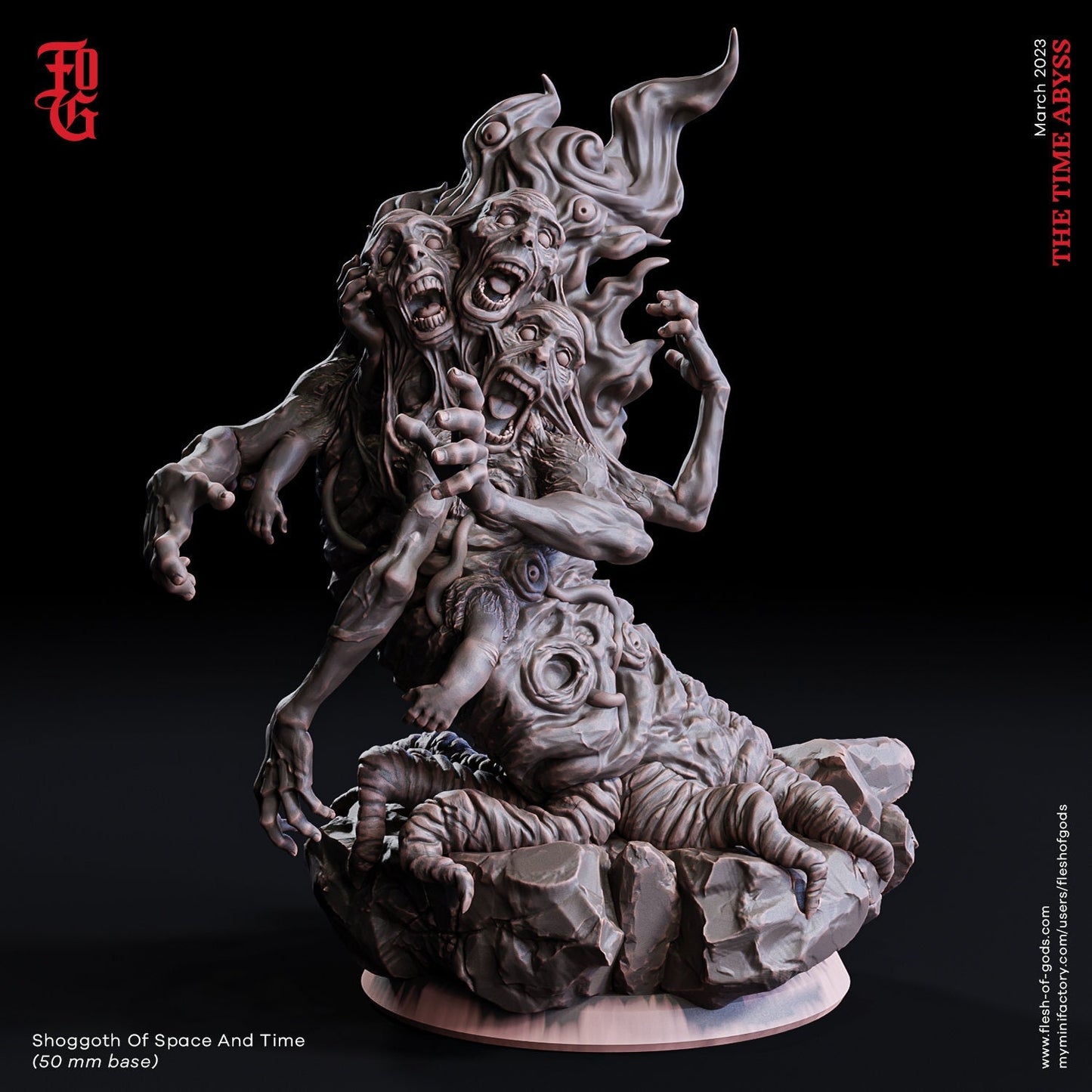 Shoggothe aus Raum und Zeit (Enemy)  32mm  Tabletop  Fantasy  D&D  Dungeons n Dragons  Pathfinder  DSA  Flesh of Gods