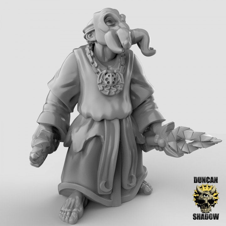 Mythos Kultist mit Dolch  32mm  Tabletop  D&D  Dungeons and Dragons  Pathfinder  DSA Duncan Shadow