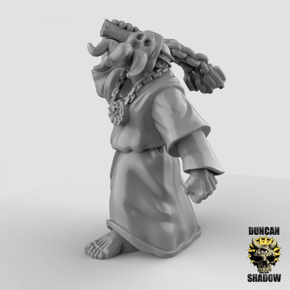 Mythos Kultist mit Flegel  32mm  Tabletop  D&D  Dungeons and Dragons  Pathfinder  DSA Duncan Shadow