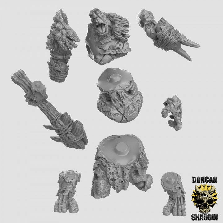 Titan Zombie (Höhe ca. 18cm)  Maßstab 32mm  Tabletop  D&D  Dungeons and Dragons  Pathfinder  DSA Duncan Shadow