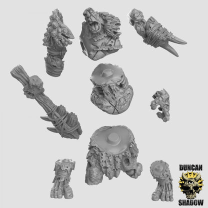 Titan Zombie (Höhe ca. 18cm)  Maßstab 32mm  Tabletop  D&D  Dungeons and Dragons  Pathfinder  DSA Duncan Shadow