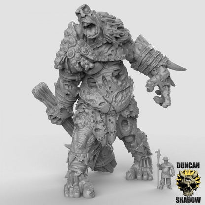 Titan Zombie (Höhe ca. 18cm)  Maßstab 32mm  Tabletop  D&D  Dungeons and Dragons  Pathfinder  DSA Duncan Shadow