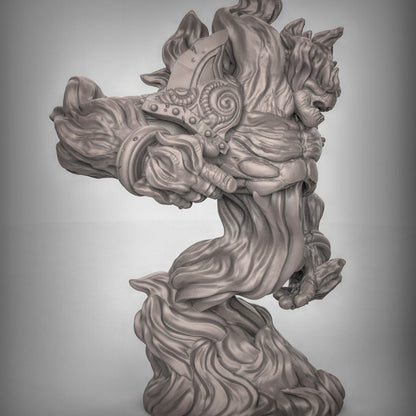 Feuer Elementar (Paar)  Maßstab 32mm  Tabletop  D&D  Dungeons and Dragons  Pathfinder  DSA Duncan Shadow