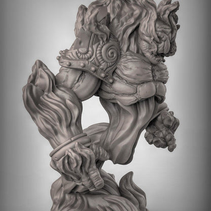 Feuer Elementar (Paar)  Maßstab 32mm  Tabletop  D&D  Dungeons and Dragons  Pathfinder  DSA Duncan Shadow