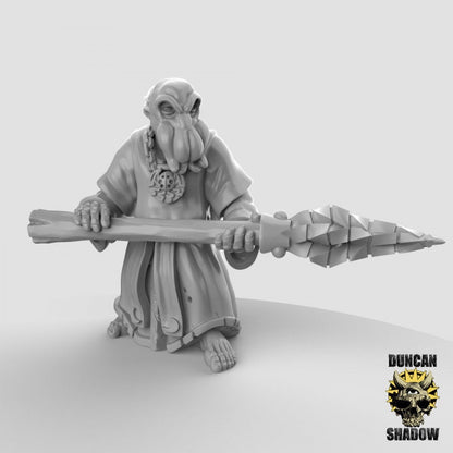 Mythos Kultist mit Speer  32mm  Tabletop  D&D  Dungeons and Dragons  Pathfinder  DSA Duncan Shadow